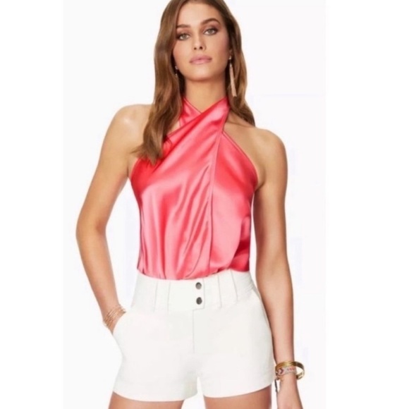 Ramy Brook Harriet 6-Way Halter Top in Glow. - Picture 1 of 10